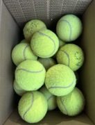 10x piłki do tenisa, dla psów - do zabawy