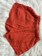 Sinsay krótkie spodenki damskie pomarańczowe XS