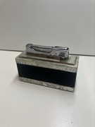 zapalniczka west germany biurkowa metal plastik stara,brak iskry,do naprawy