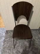 Krzesło kuchenne. krzesło ciemny brąz