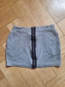 szara mini spódniczka * 5.10.15