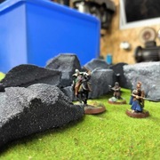 Skałki/głazy LOTR/BOLT/WH Makieta/Diorama ROZ: XL