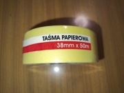 Taśma papierowa malarska Blue dolphin 38mm 50m.