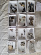 Skrzynka nr 3: Zestaw części do zegarków mechanicznych i kieszonkowych