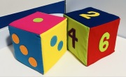 Dwie kostki duże do gry