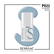 Semilac Professional Lakier hybrydowy P022 Cloudy Blue 7 ml
