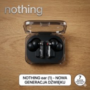 Słuchawki Nothing Ear (a) czarne, ANC