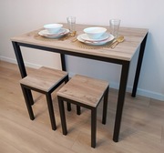 Stół kuchenny + 2 taborety DANIO 3 Prosto od Producenta 