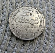 Cejlon 1 Rupia 1971r