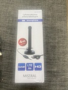 Antena TV do samochodu kampera mobilna DVB-T2 FM magnes Mistral MI-ANT100