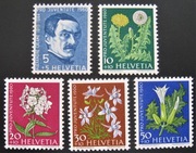 Kwiaty 722 - 726 ** 1960 rok