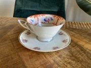 Przedwojenna filiżanka Bareuther Bavaria ze spodkiem Rosenthal