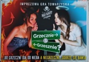 GRZECZNIE CZY GRZESZNIE GRA KARCIANA TOWARZYSKA IMPREZOWA DLA DOROSŁYCH