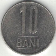 Rumunia 10 bani 2007 - 20,4 mm - nr 1