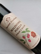 Syrop z malin  Malinowa Poezja 