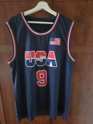 Koszulka bez rękawów USA Michael Jordan, stan bardzo dobrym - sprzedana