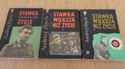 "Stawka większa niż życie" Andrzej Zbych, tom 1-3, I Wydanie 1969
