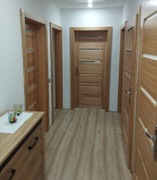 Drzwi wewnętrzne z drewna jesionowego