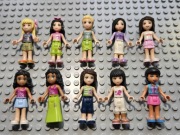 KLOCKI LEGO ELEMENTY FIGURKI FRIENDS CITY OD 1ZŁ LICYTACJA