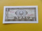 Rumunia 1 Leu Lej 1966 P-91a(1) UNC