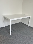 Biurko 140x80 cm białe 