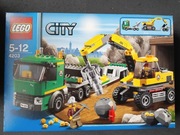 LEGO City 4203 Koparka z transporterem L