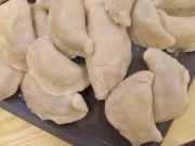 Pierogi ruskie z serem i ziemniakami skwarki 6szt