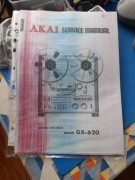 DTR.Dokumentacja techniczno rozruchowa AKAI GX-620