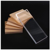 Prostokąt Plexi Pleksa przeźroczyste 10cm 2mm