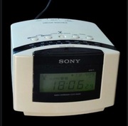 Radio Sony ICF - C50, nastawiane radiowo, Vintage 