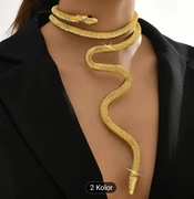 Naszyjnik Choker żmijka elastyczna NOWY różne kolory Łódź