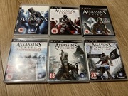 Assassins Creed 1, 2, Brotherhood, Revelations, 3, Black Flag