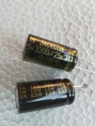 Kondensator 3300uF/25V LowESR 105*C 16x32mm 2szt