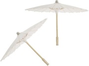 Mały papierowy parasol ślubny