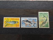 Znaczki Maroko 1967 ryby
