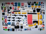 Elementy kompatybilne ze znaną marką klocków - bronie i inne 