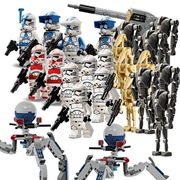 LEGO STAR WARS ZESTAW DUŻO FIGUREK KLONY DROIDY NOWE! SUPER CENA!
