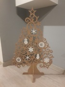 HIT Eko Ozdobna Choinka 85cm MDF do domu do biura