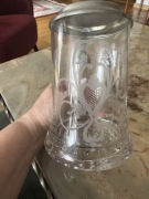 Kryształowy kufel do piwa