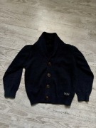 Mini Rebel bawełniany sweter dziecięcy 86-92 cm chłopięcy sweterek kardigan