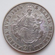 Ferdynand I(V) 2 x 20 krajcarów 1846 r.