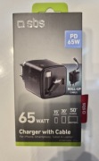 Ładowarka sieciowa SBS TETRRET65WK GaN 65W Czarny
