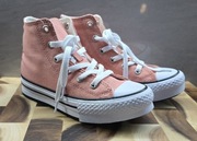Wysokie sneakersy trampki Converse All Star różowe r 33