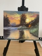 Obraz olejny “Sunset”