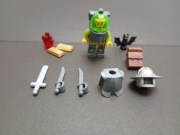 Lego zestaw klocków szable miecz nietoperz zbroja hełm plecak sztabki