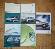 VOLKSWAGEN - 1998/2004 - PAKIET PROSPEKTÓW