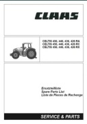 Katalog części Claas CELTIS 456, 446, 436, 426