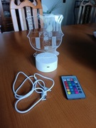 Lampa 3D LED FC Barcelona 