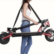 Regulowany pas na ramię do przenoszenia np hulajnogi czy roweru