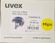 Kask rowerowy UVEX City 4 MIPS 55-58 cm Deep Space Matt